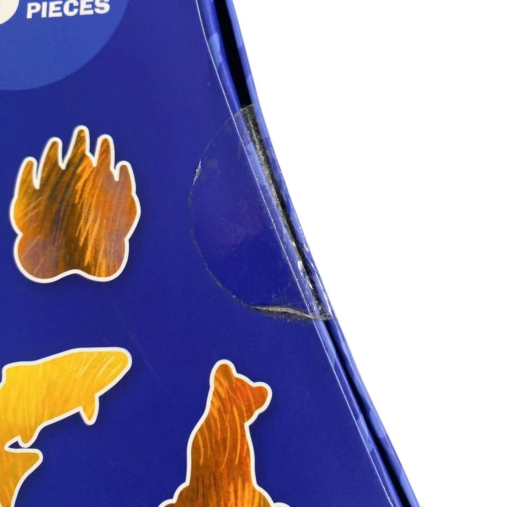 MindWare Peaceable‎ Kingdom Shaped Bear Puzzle 257 Pieces NEW